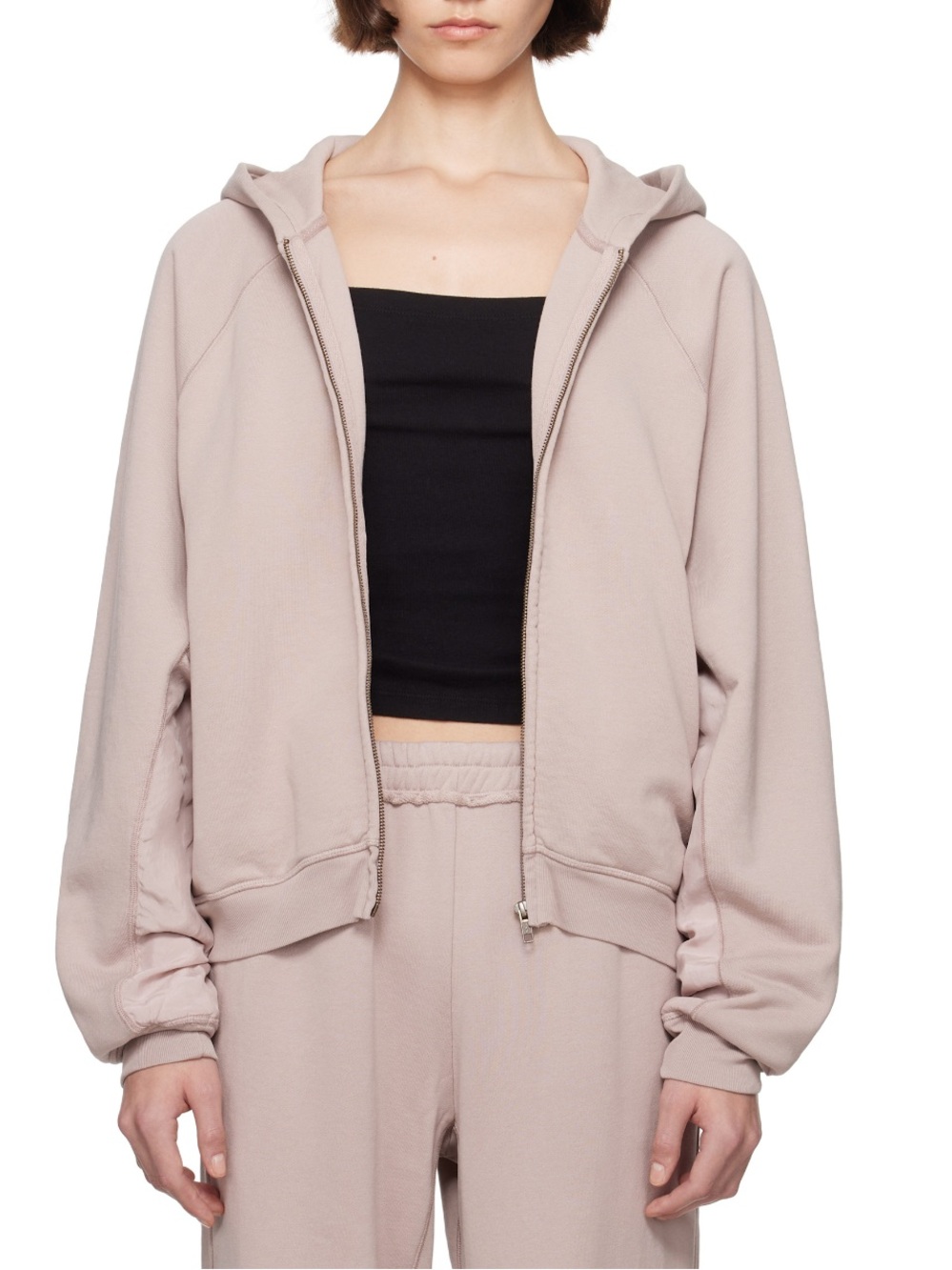 Skims Relaxed Hooded Zip Jacket